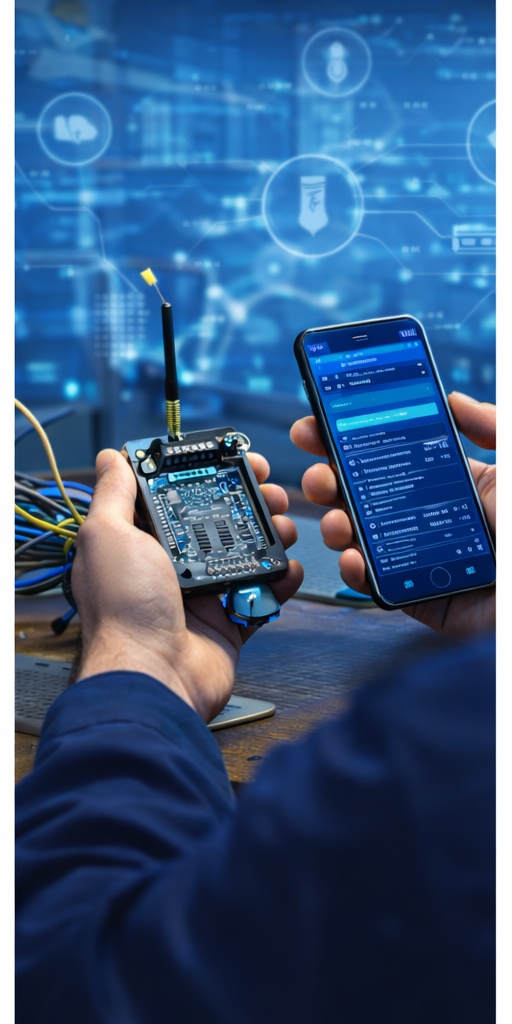 Configuración de dispositivo IoT industrial